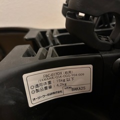 自転車用　子供椅子　前用　レインカバーセットの画像