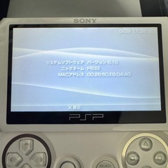 超希少 極上品 動作確認済 PSPgo パールホワイト PSP-N1000 PSP go SONY PlayStationPortable プレイステーションポータブル プレイステーション・ポータブルの画像