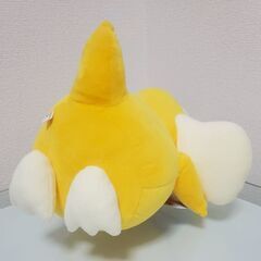 【美品 未使用 値引き】ポケモン コダック ほぺぴた　ぬいぐるみ タグ付き 景品の画像