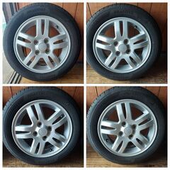 タイヤホイール　155/65/R14　ダイハツ　溝あります