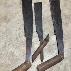 ノコギリ　5点セット　レトロの画像