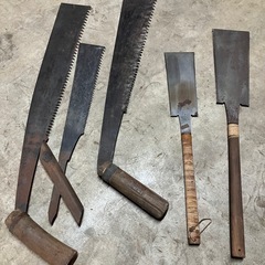 ノコギリ　5点セット　レトロ