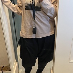 男女兼用　　ユニセックス　サルエルパンツ　2点セット　の画像