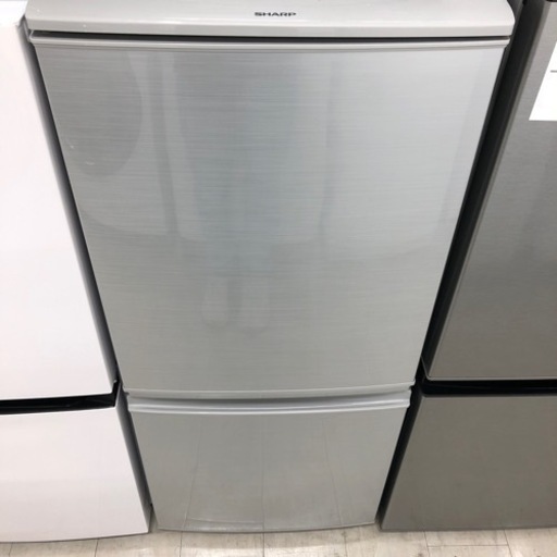 6ヶ月動作保証付　SHARP　２ドア冷蔵庫　2016年製　137L【トレファク所沢店】 SHARP(シャープ)137L 2ドア冷蔵庫 2016年製「SJ-14E3-KW」｜2020