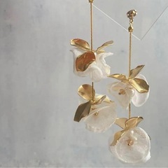 イヤリング花