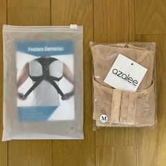 〈未使用〉猫背矯正ベルト、猫背矯正ベルト、腰痛用腰巻の画像