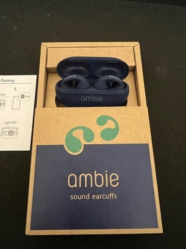 アンビーサウンドイヤカフス イヤホン 最新型 AM-TW02 ambie