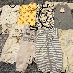 ベビー服　ロンパース　50〜70サイズ