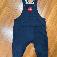 美品　THE NORTH FACE ネイビーオーバーオール　80