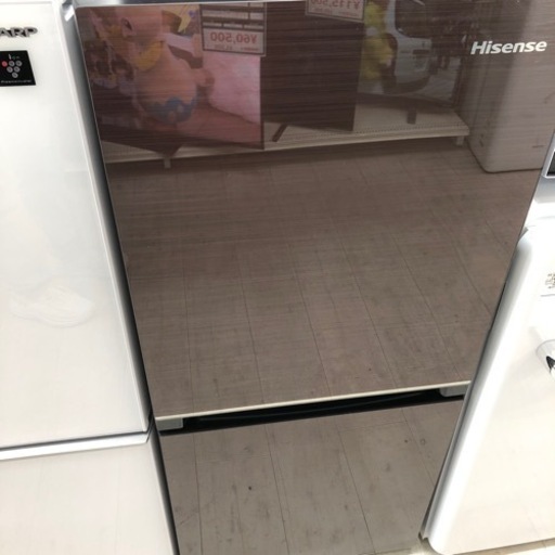 安心の6ヶ月保証付き！Hisense 2ドア冷蔵庫　2021年製　134L 【トレファク堺福田店】