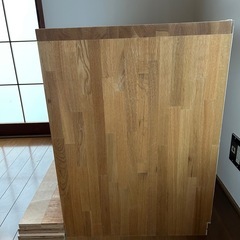 木製　造作洗面台 の画像