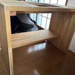 木製　造作洗面台 の画像