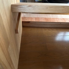 木製　造作洗面台 の画像