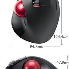 本日21時迄のお取引で1000円　エレコム USB 　トラックボ...