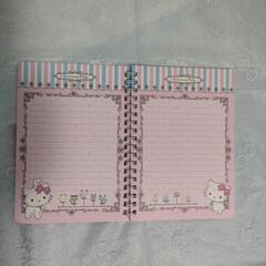 キティちゃん　リングノートの画像