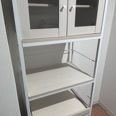 6／20あたりまでで近くまで来てくれる方★食器棚ホワイト