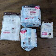 お産用パットM 　コットン　乳帯