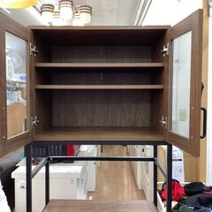 食器棚　2枚扉(チャイルドロック付き)　【トレファク東久留米店】の画像