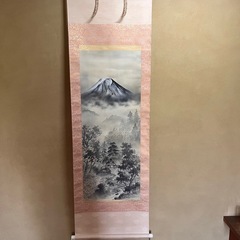譲渡日【7/30.31.8/1】掛け軸　富士山画　石原昌幸の画像