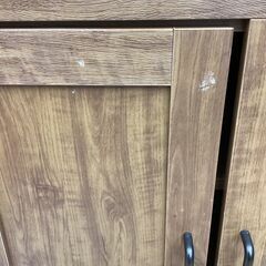 食器棚　2枚扉(チャイルドロック付き)　【トレファク東久留米店】の画像