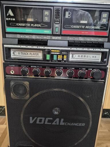 サンヨーホームカラオケPAT-F27取説&8トラ&カセット&歌詞ブック昭和レトロ サンヨーホームカラオケPAT-F27取説&8トラ&カセット&歌詞ブック