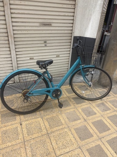 シディーバイク　27インチ　6段変速&オートライト