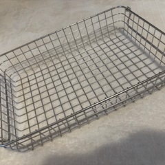 ［決まりました］無印良品 ステンレスバスケット 3個セットの画像