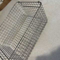 ［決まりました］無印良品 ステンレスバスケット 3個セットの画像