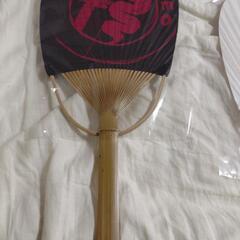 Alfa Romeoアルファロメオ 丸亀団扇 うちわ プリントロゴ WHT/RED 白赤　黒赤【未使用新品】の画像