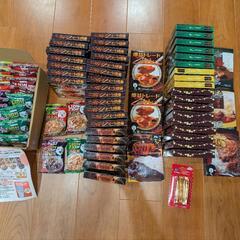 レトルト食品　カレーなど　保存食　計71食分