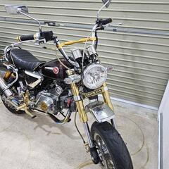 ホンダ モンキー AB27 88cc 前後ディスク 新品パーツ多数使用 フレーム新品使用の画像