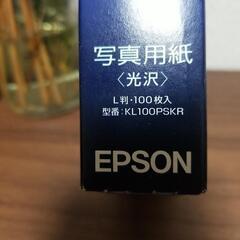 【未使用】写真用紙（L版100枚入）の画像