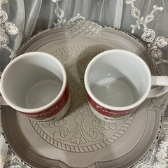 レトロ、キャンベルスープマグカップ　２個セット　ヴィンテージ　箱なしの画像