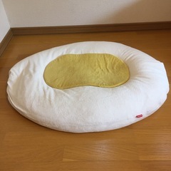 ハナロロベビー hanalolo たまごクッション ビーズクッション 黄身パッド付属の画像
