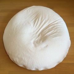 ハナロロベビー hanalolo たまごクッション ビーズクッション 黄身パッド付属の画像