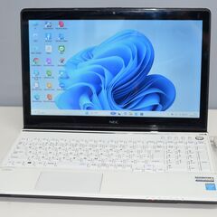 中古ノートパソコン NEC LS550/N Windows11+...