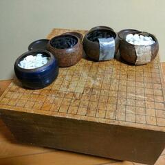 当日取りに来る方限定0円です。囲碁/碁盤/囲碁セット/碁石　基本、引き取り限定でお願いします！の画像