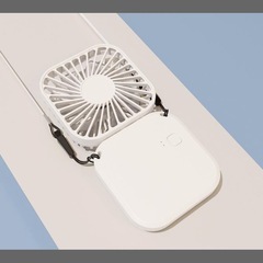 新品未使用ハンディファン 卓上＆首掛け＆手持ち ハンディ扇風機 ...