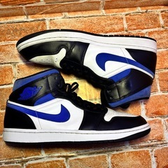 セール中【8000→7000】【美品】Nike Air Jordan 1 Mid "Royal" の画像