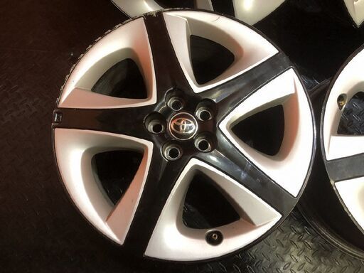 トヨタ 50プリウス Sツーリング 純正ホイール 17インチ 4本 7J5HPCD100