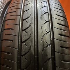 YOKOHAMA BluEarth 195/65R15 15インチ 夏タイヤ 2本 22年製 バリ溝 ステップワゴン ウィッシュ アリオン アイシス等　(KTH261)の画像