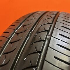 YOKOHAMA BluEarth 195/65R15 15インチ 夏タイヤ 2本 22年製 バリ溝 ステップワゴン ウィッシュ アリオン アイシス等　(KTH261)の画像