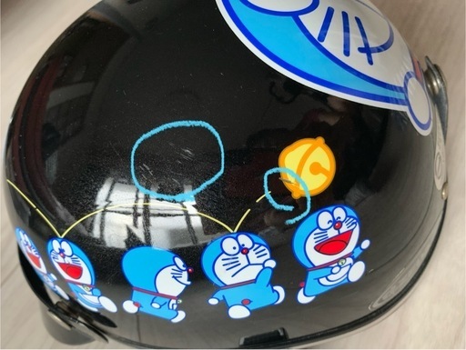 超レア♡旧ドラえもんヘルメット　☆白色バージョン　お飾り用 超レア♡旧ドラえもんヘルメット ☆白色バージョン お飾り用