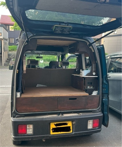 エブリィ　スクラム　DA64V 車中泊キット　札幌、札幌近郊引き取り限定