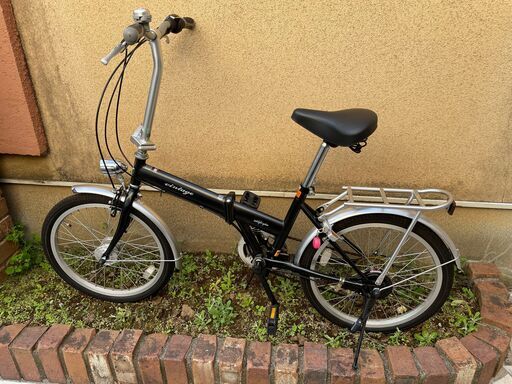 【美品】折りたたみ自転車　シマノ3段変速　20インチ