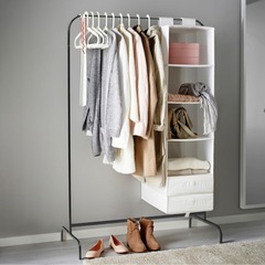 【美品】IKEA MULIG ムーリッグ ハンガーラックの画像