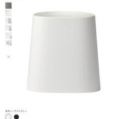 無印良品　ポリプロピレンスタッキングスツール・ライトグレー