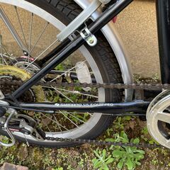 【美品】折りたたみ自転車　シマノ3段変速　20インチの画像