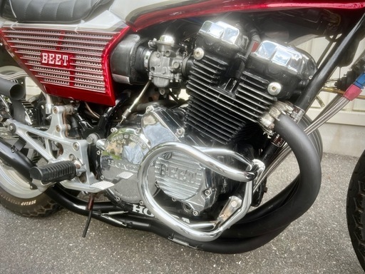 CBX400F 検R8.2/PCフレーム400エンジン/フルメッキ/マーシャル/ 逆車