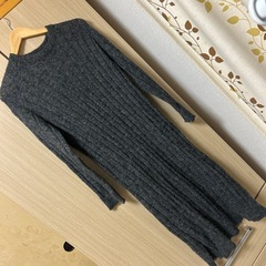 【差し上げます】ニットのワンピース